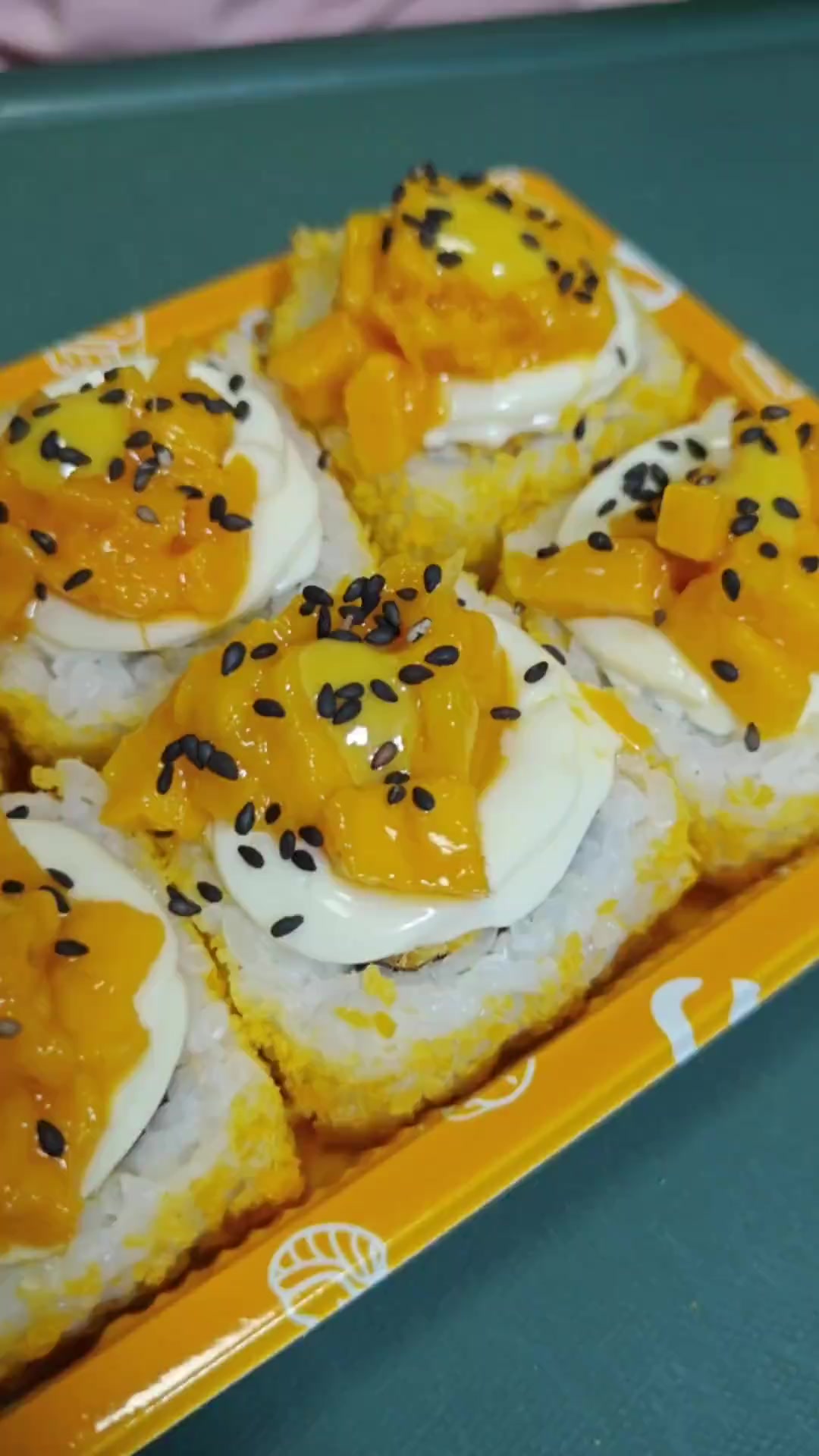 香芒之恋寿司卷教程来喽!