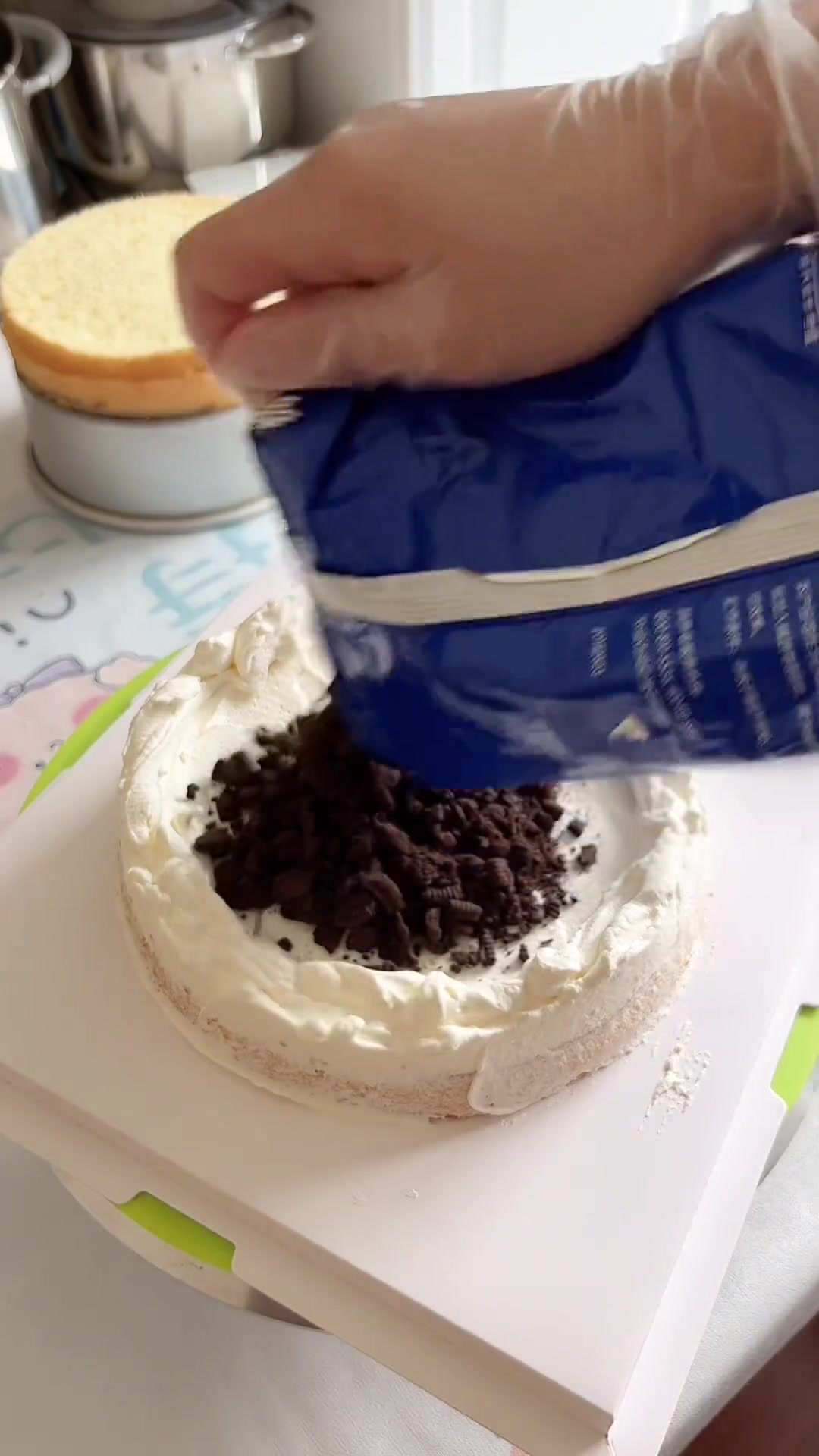 你们一次可以吃掉一个几寸的蛋糕