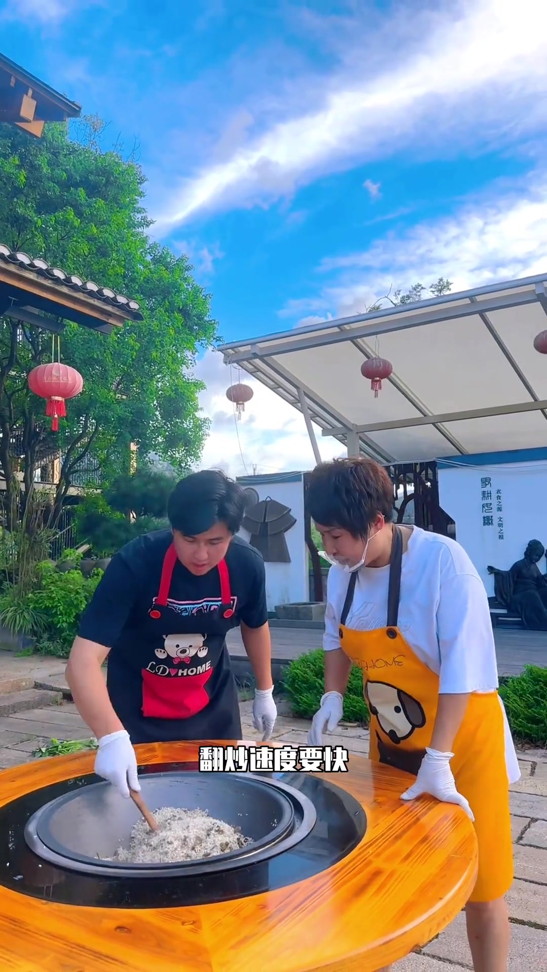 这个九蒸九晒的姜炒米也太好吃了吧!好香啊!古法制作
