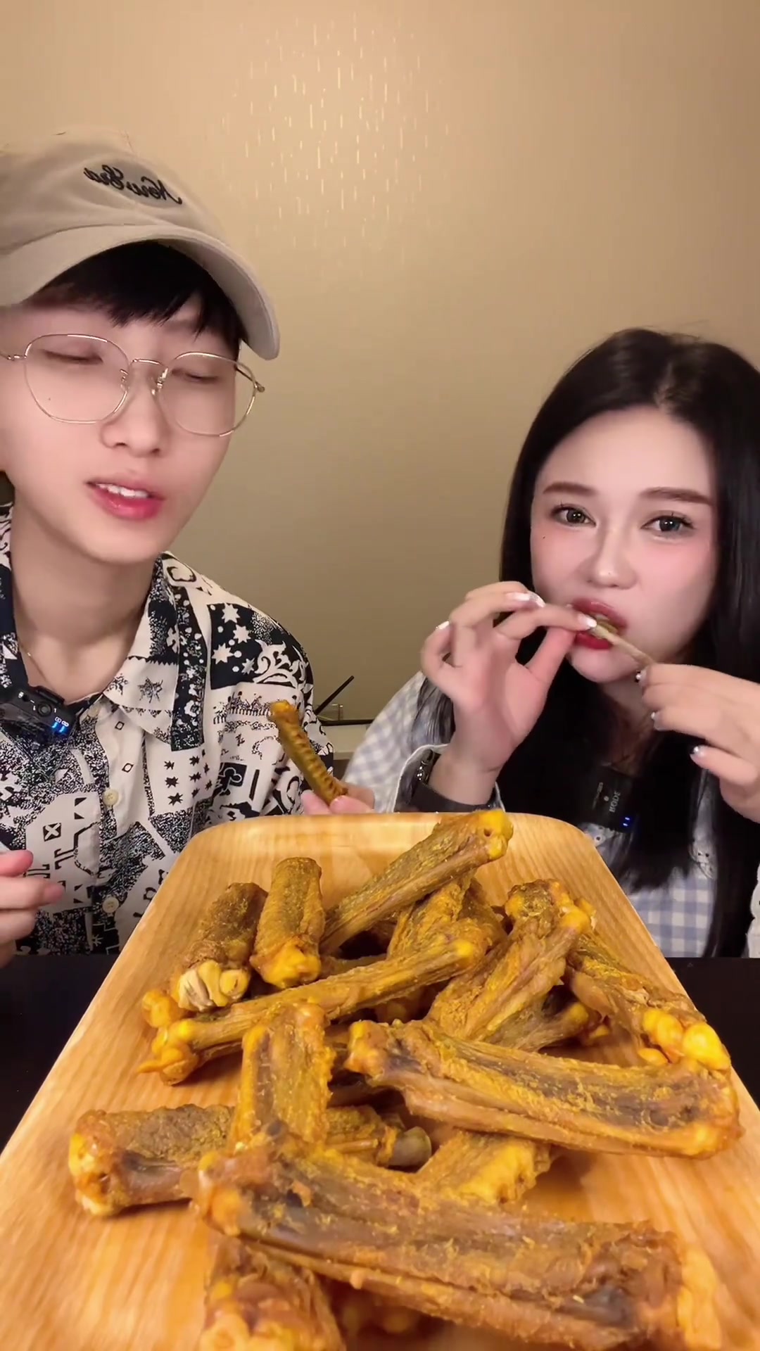 今天吃盐焗风干鸭翅