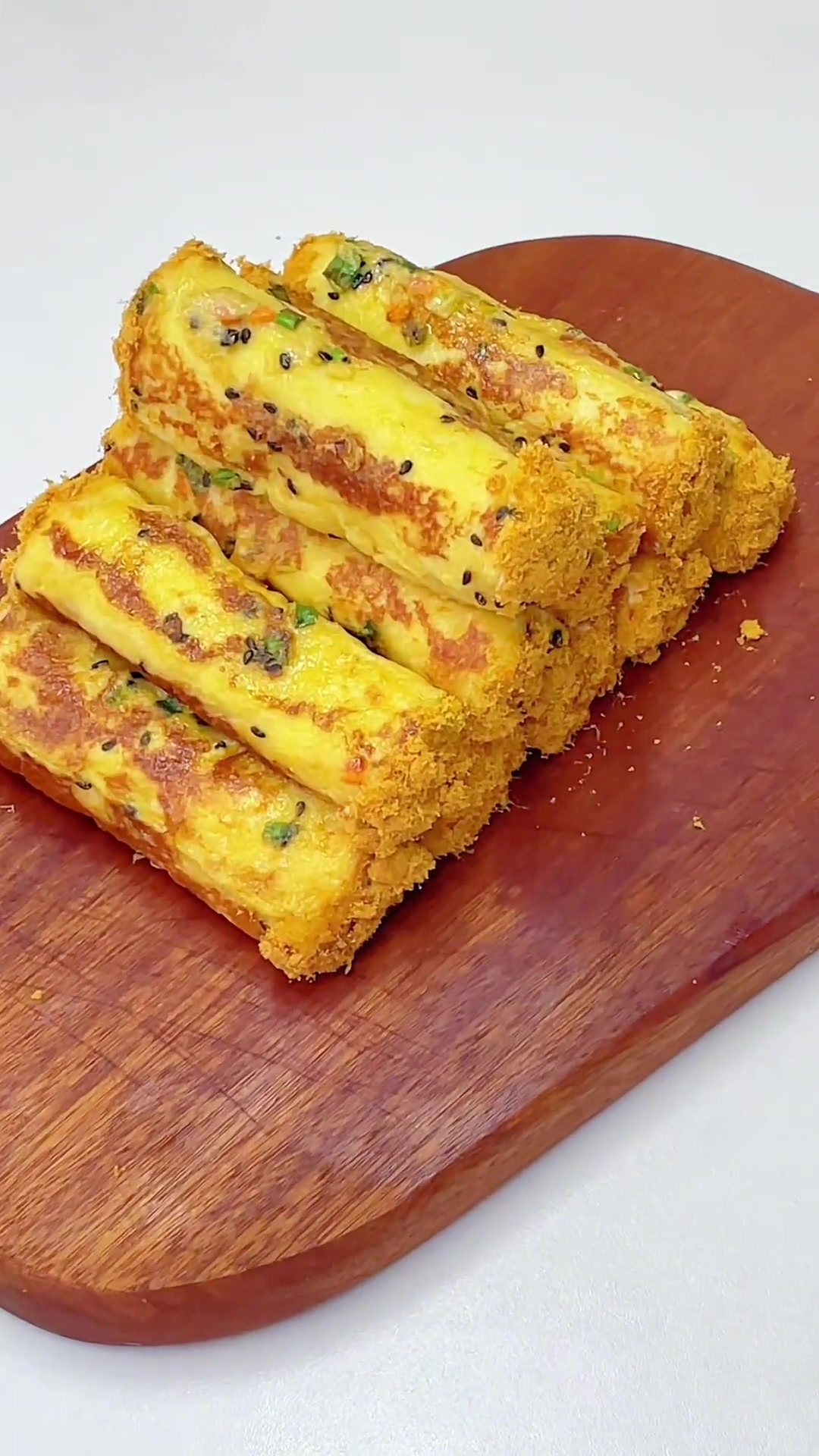 小朋友早餐｜10分钟搞定肉松吐司卷今日食谱：肉松吐司卷花朵蒸蛋，儿童早餐100天不重样，吐