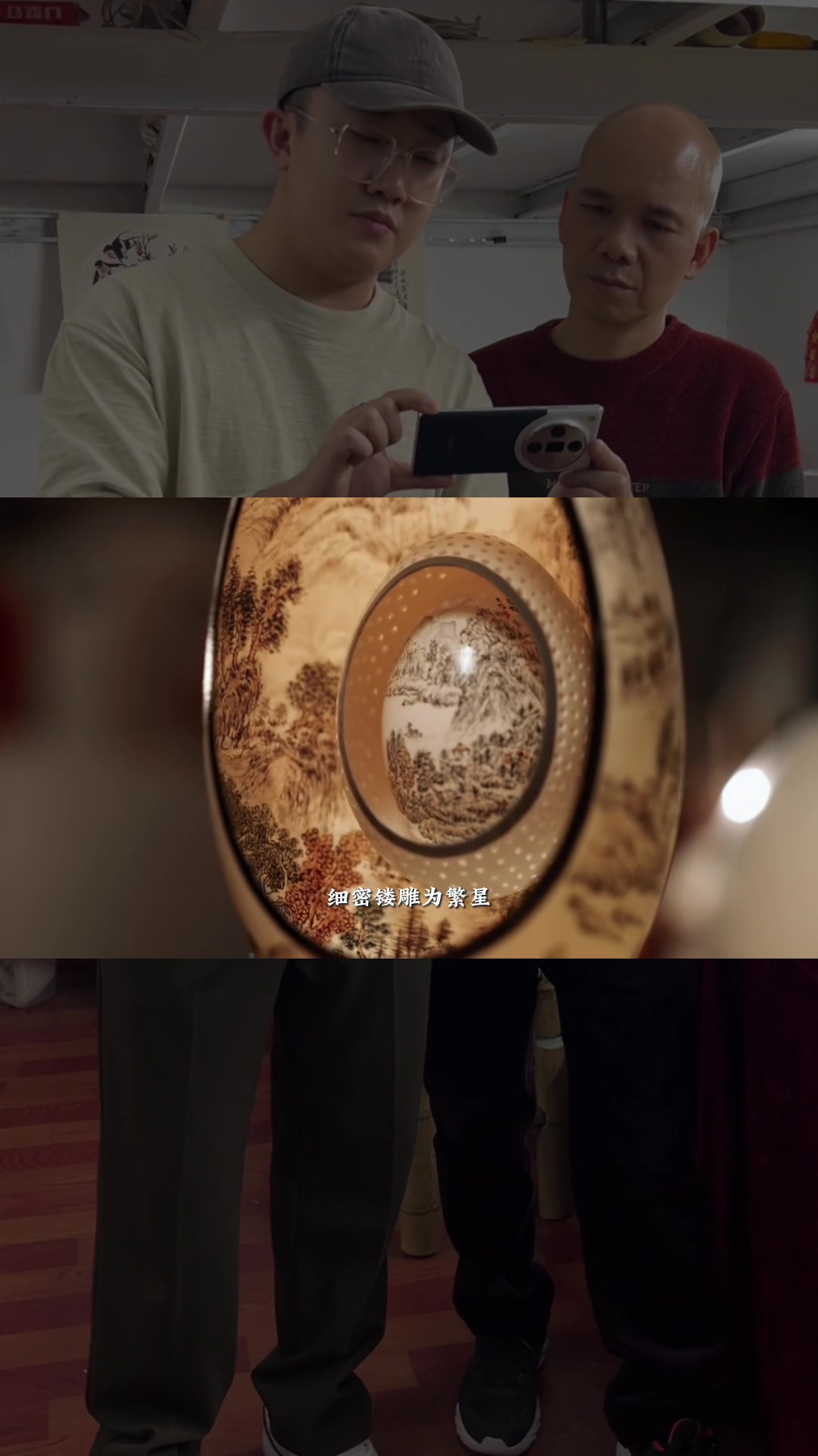 见过这样的工艺品吗？拍宣传片可换非遗鹅蛋画