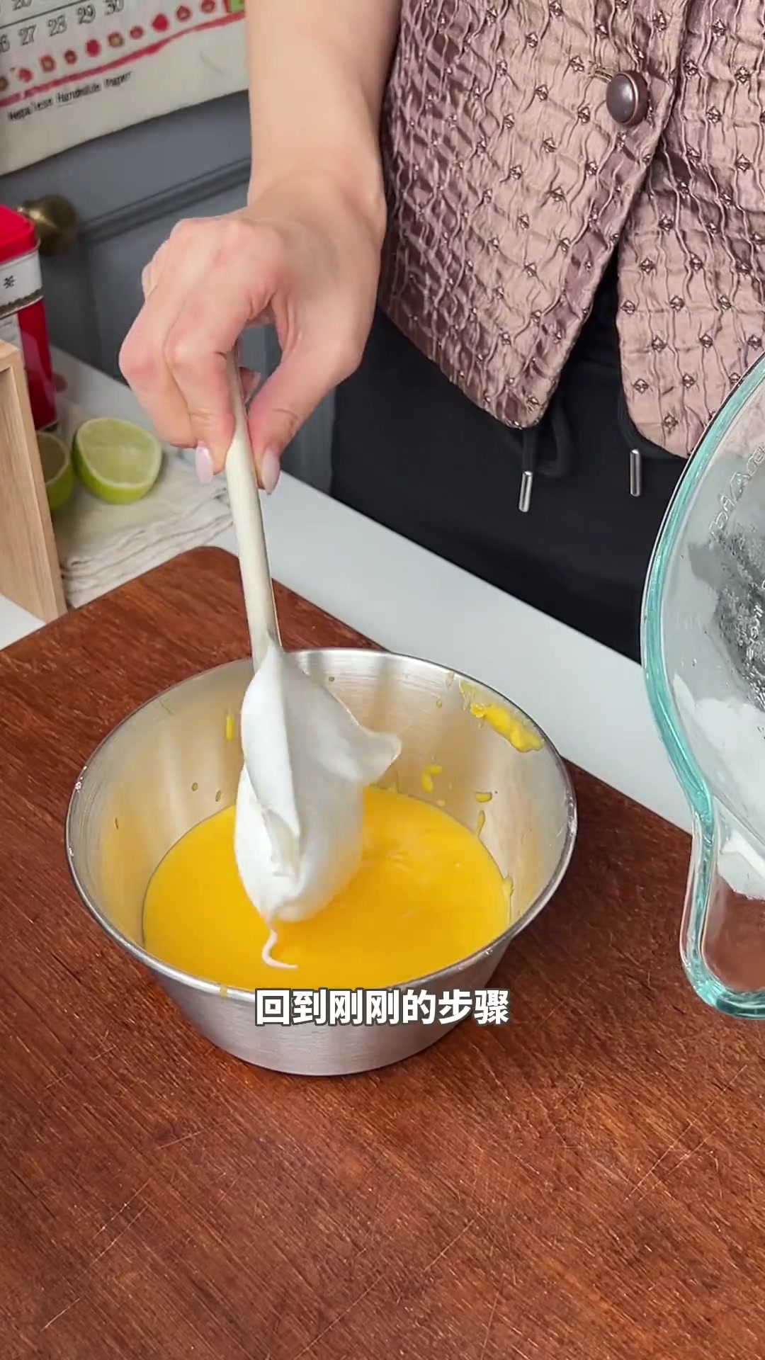 Vlog8:00am|芝士戚风+虾仁黄瓜卷+芒果酸奶杯糖量刚刚好的芝士戚风蛋糕教程(7寸中