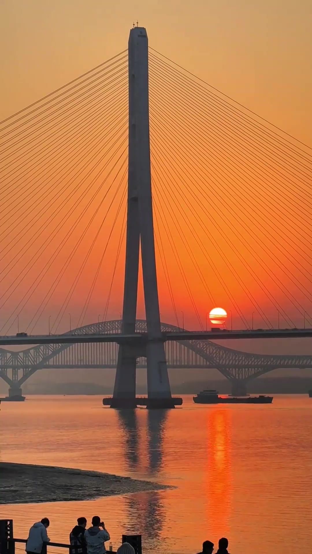 夏日旅行，南京鱼嘴湿地公园真是个超级浪漫的地方，日落时分太美