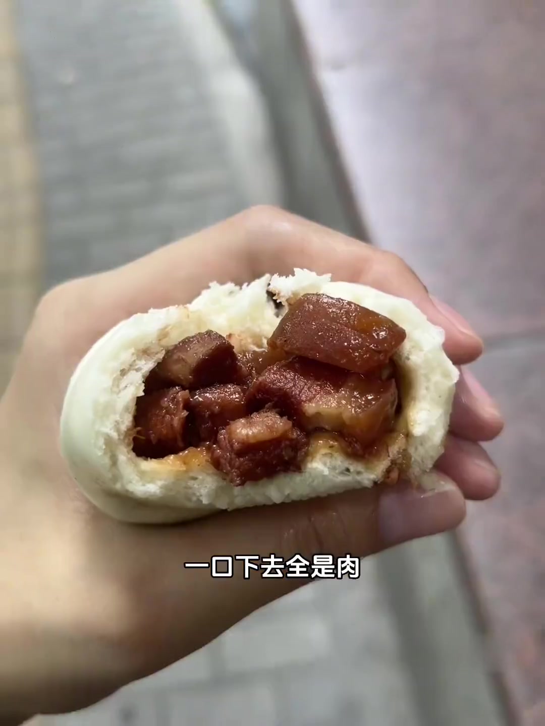 杭州特产东坡肉包!