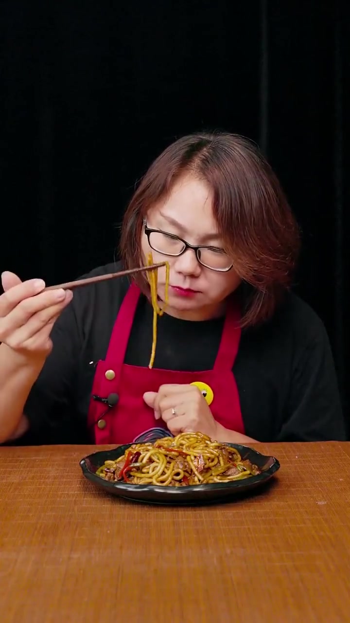 今天做羊肉炒粉