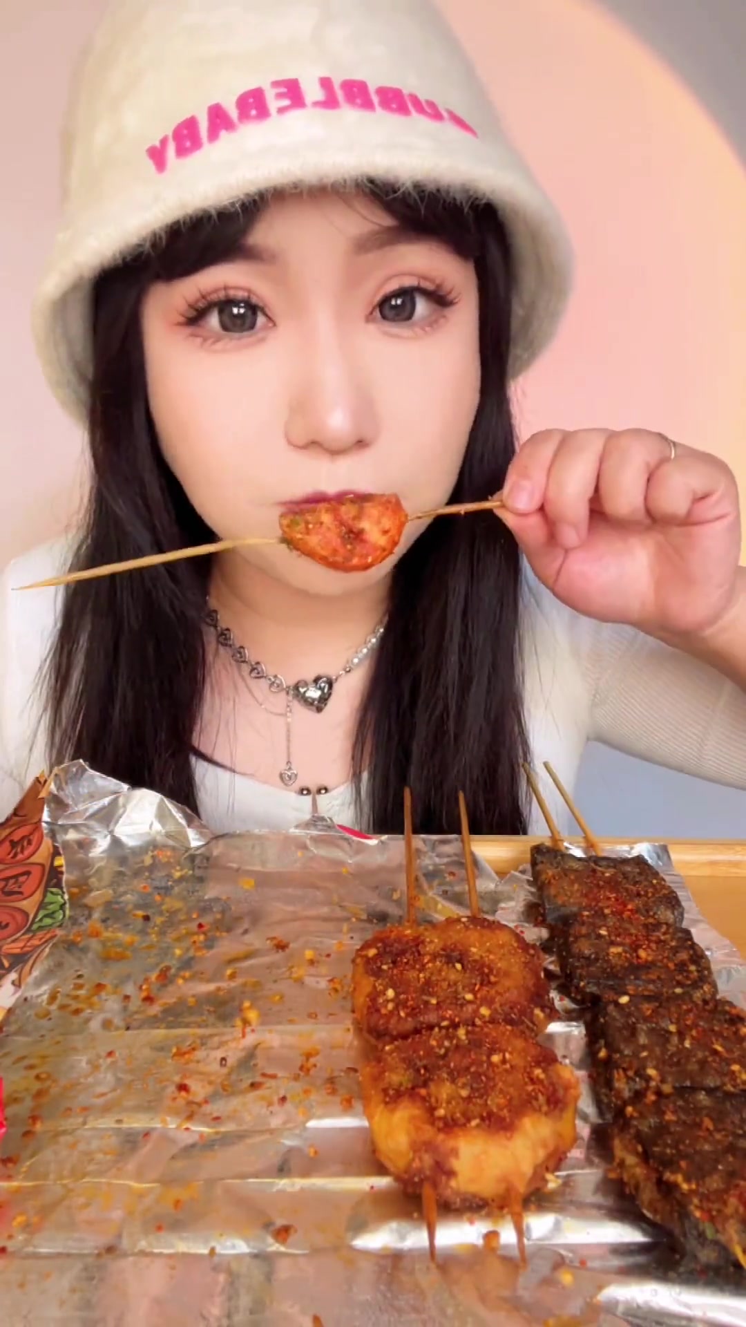 一顿炫各种炸串,有蘑菇鱼籽丸还有藕核!