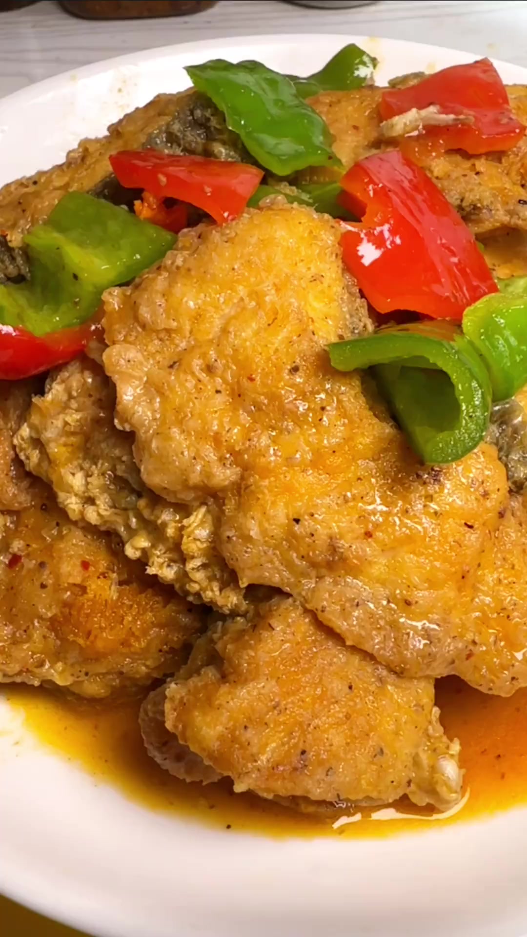 家人们今天给你们分享了麻辣鱼块做法