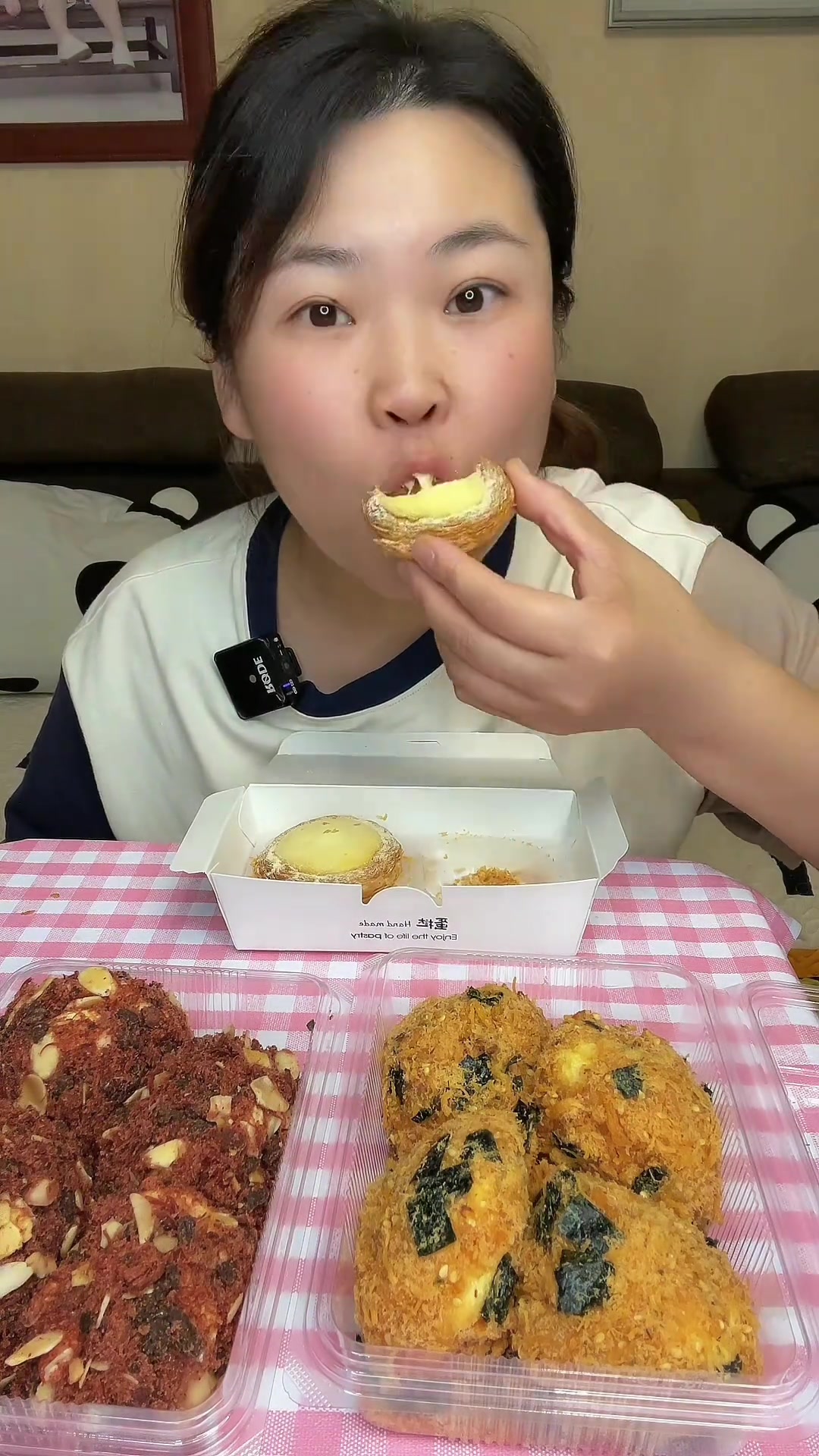 马蹄泡书芝麻香，海苔肉松脆，巧克力小贝超赞！