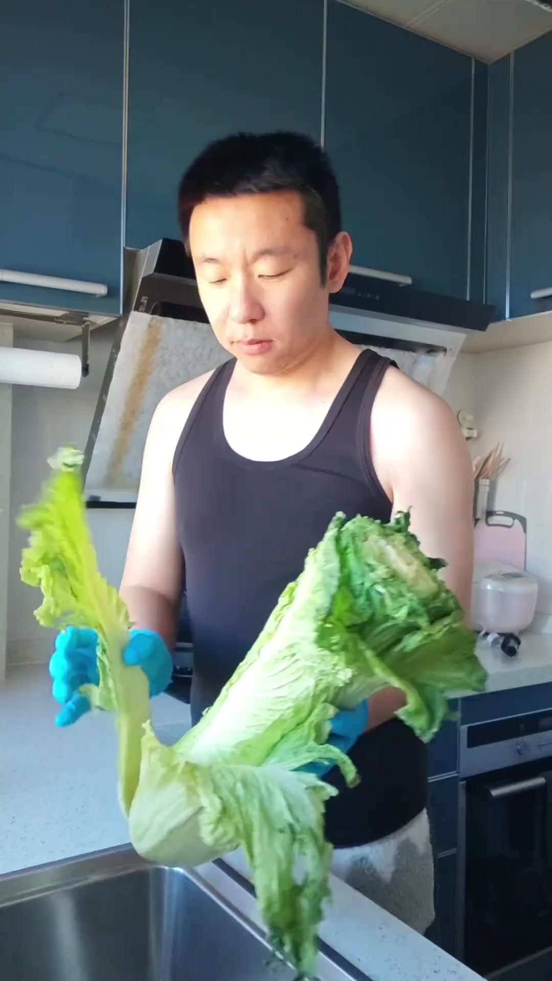 食记～羊肉炒白菜拌面