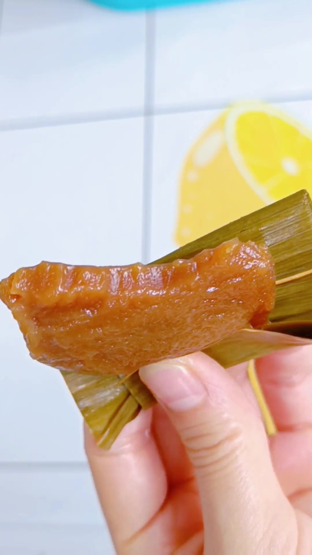 粽叶做的红糖糍粑超好吃，糯叽叽口感，一次炫好几个