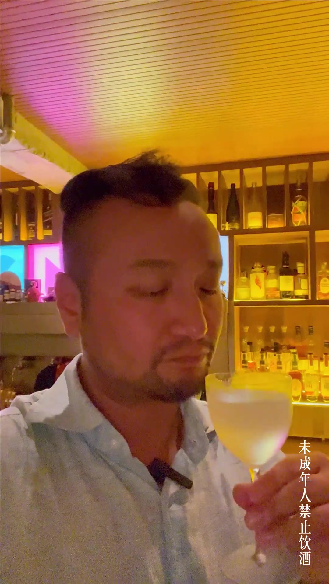 一杯Vesper Martini,由长沙CMYK鸡尾酒吧出品!