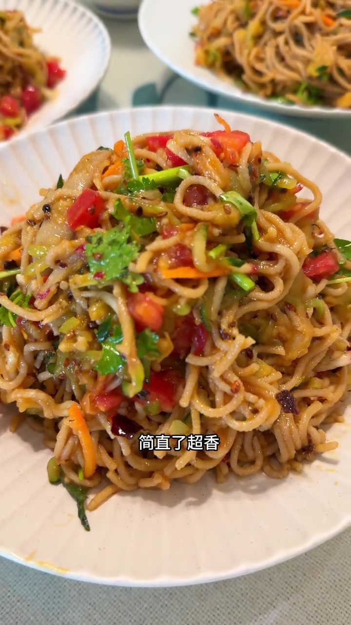 夏天来一份土豆泥拌莜面，香晕了！