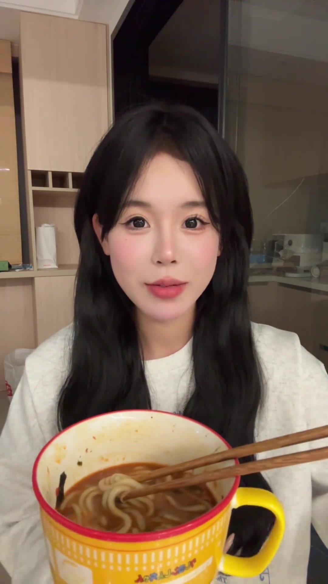 说错了！第四天！1300大卡vlog跟上！（家常菜还得等我妈过来～先看一段时间外卖吧～）蜜