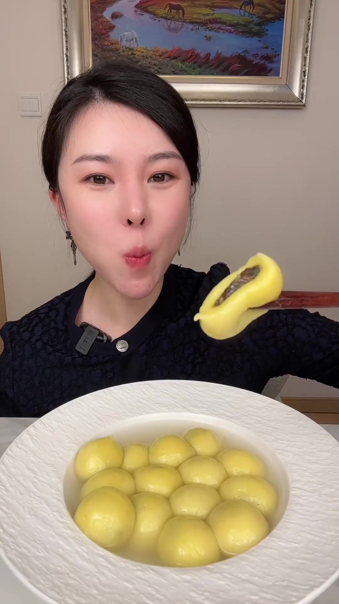 大黄米汤圆真好吃