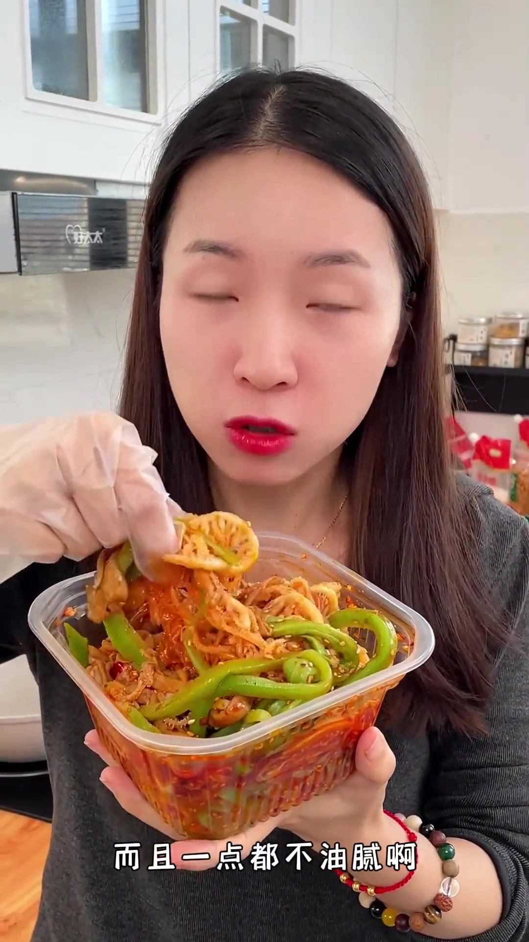 贡菜+千层肚+鸭肠的三拼，简直绝了