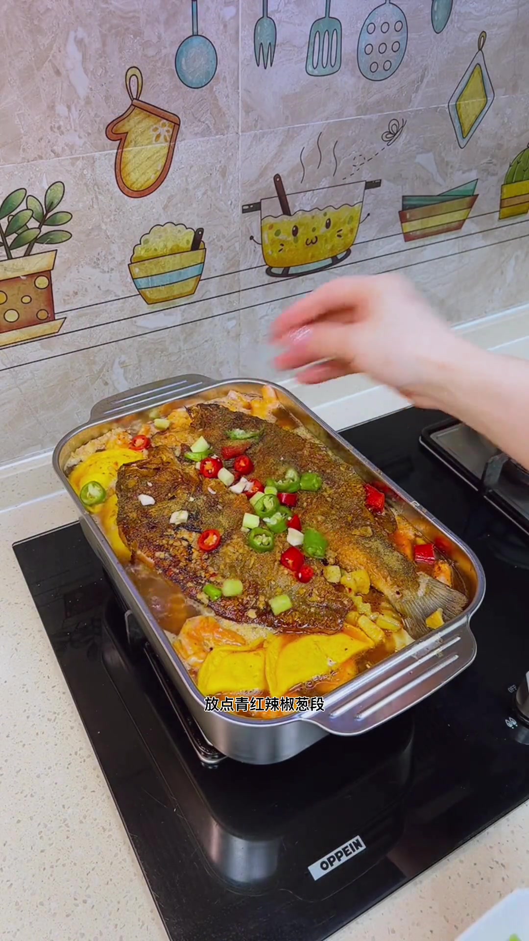 上次烤鱼视频没附教程，现送上家庭版详细做法