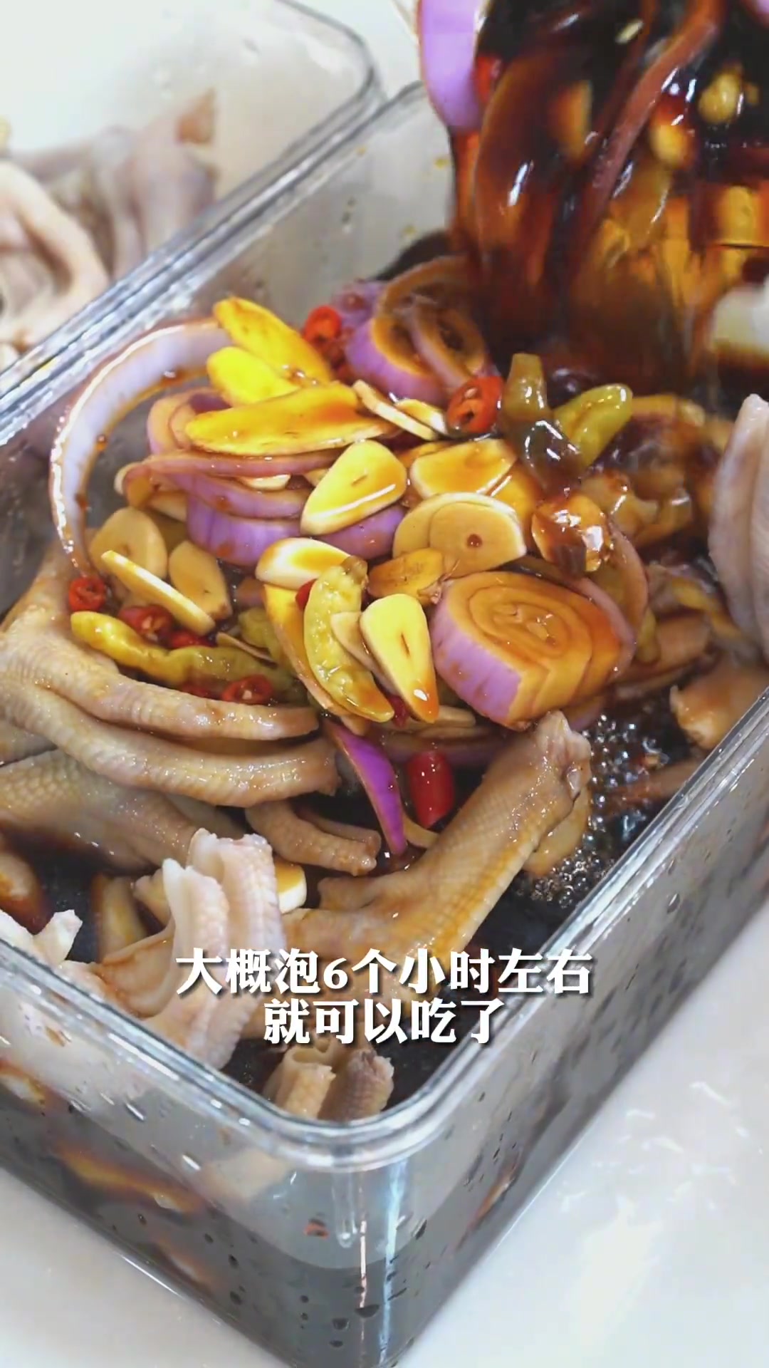 醋泡鸭爪超绝，想吃的姐妹跟着学