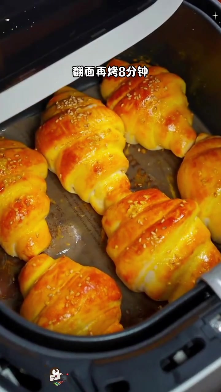 答应我!有空气炸锅的都去试试自己做面包吧!