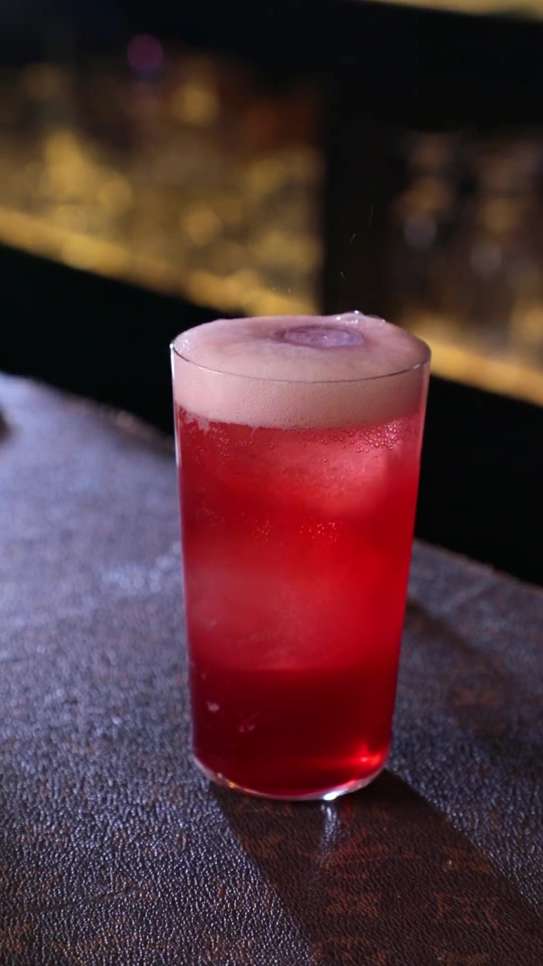 红酒冻梨highball美容养颜冬日鸡尾酒