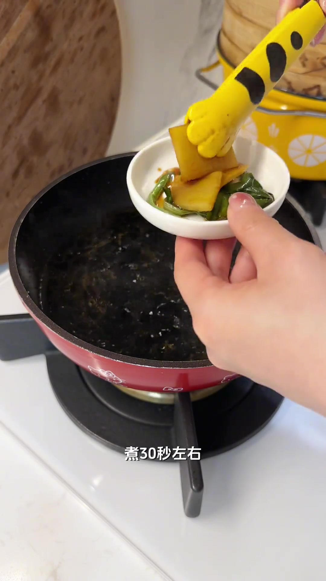排骨年糕的做法来了,自制年糕的那种