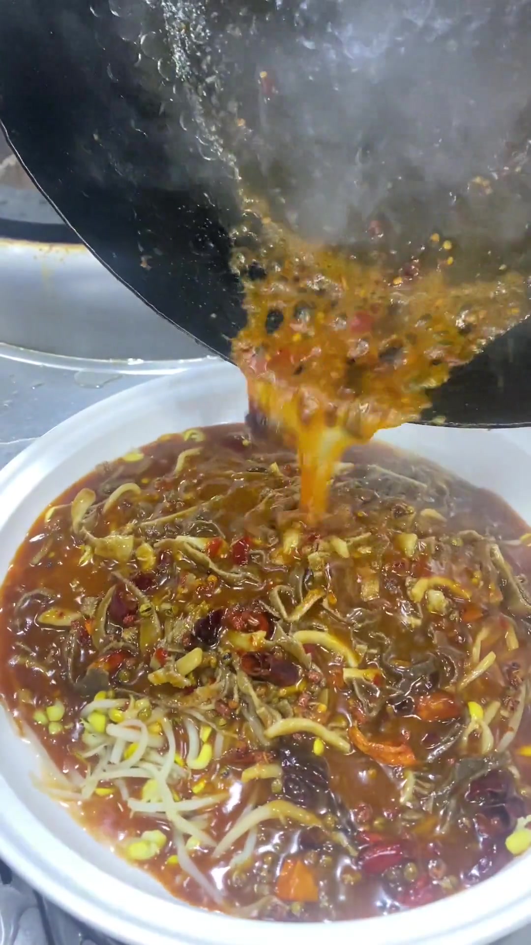 水煮毛肚麻辣鲜香，超下饭