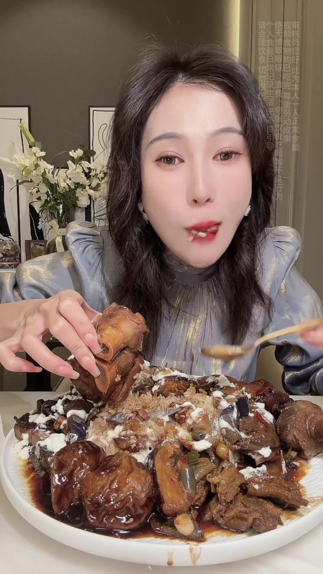 大盘红烧局！红烧肉、鹅、鳝丝等超香，干豆角绝了