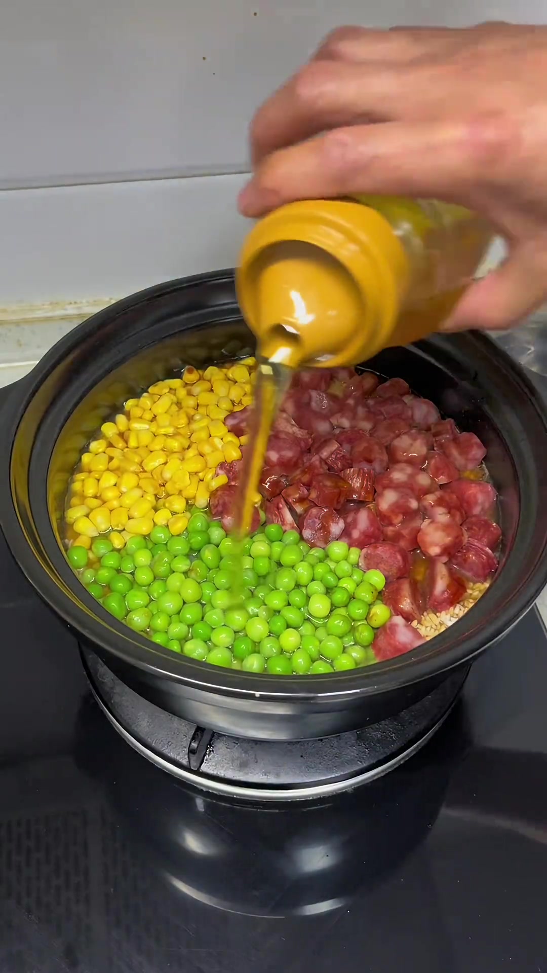 今天做个家庭版菜米饭