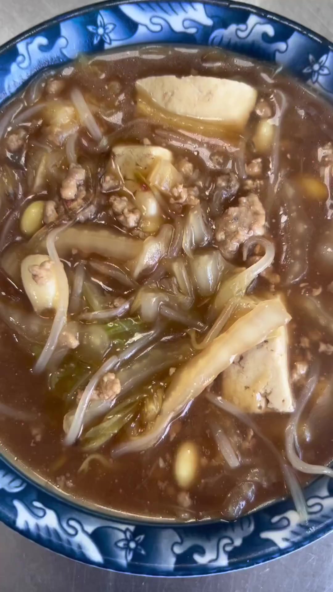 白菜豆芽汤,很好吃,快来学呀