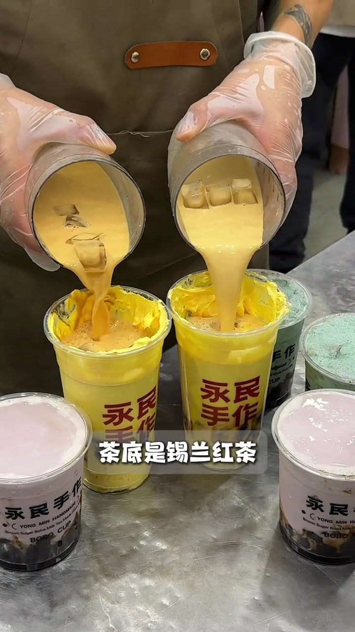 拥有这么厚布蕾的珍珠奶茶，真的好喝晕了！