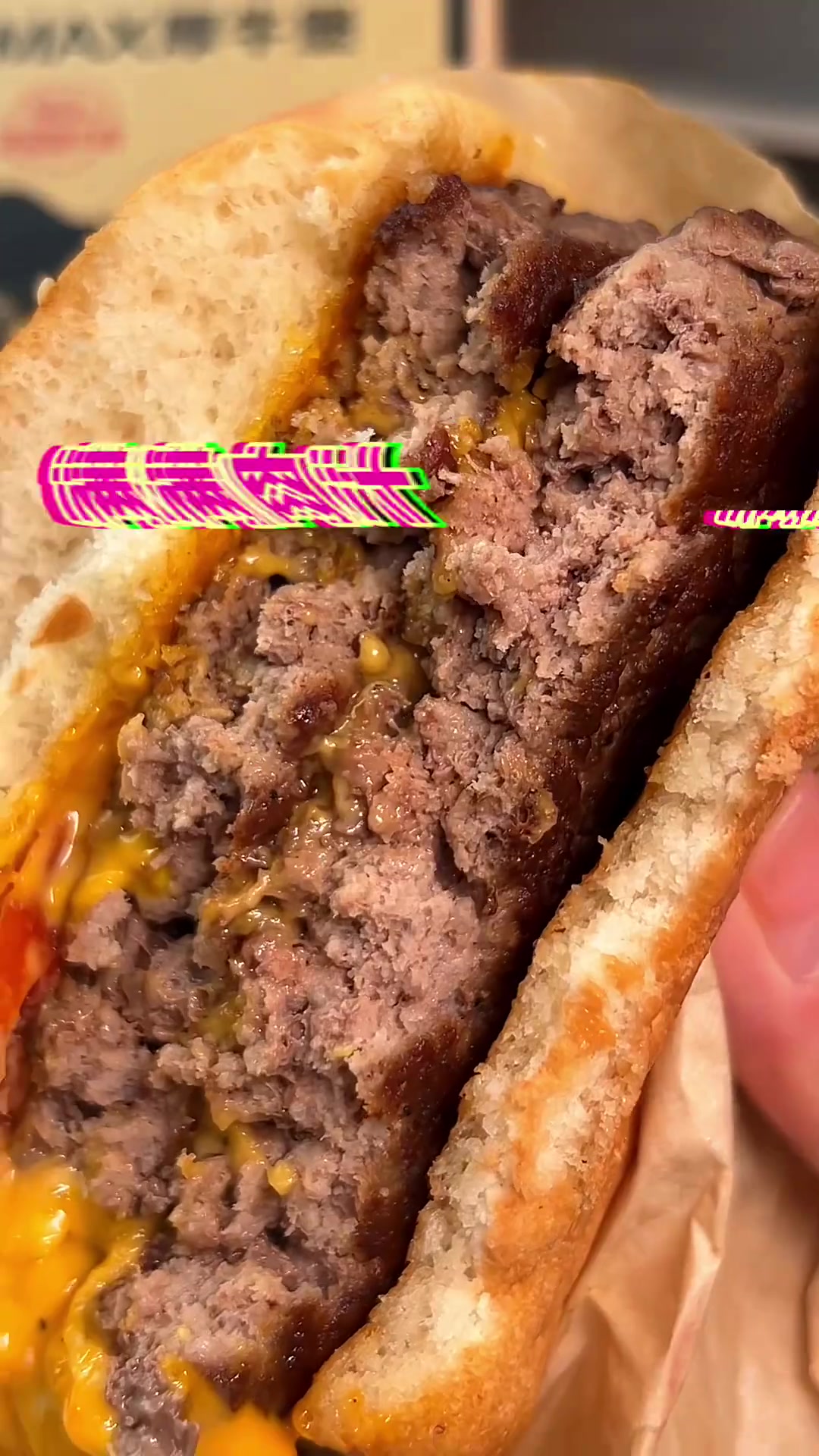 我宣布安格斯厚牛堡已经成为我的梦中情堡了,你们的午餐都给我安排起来