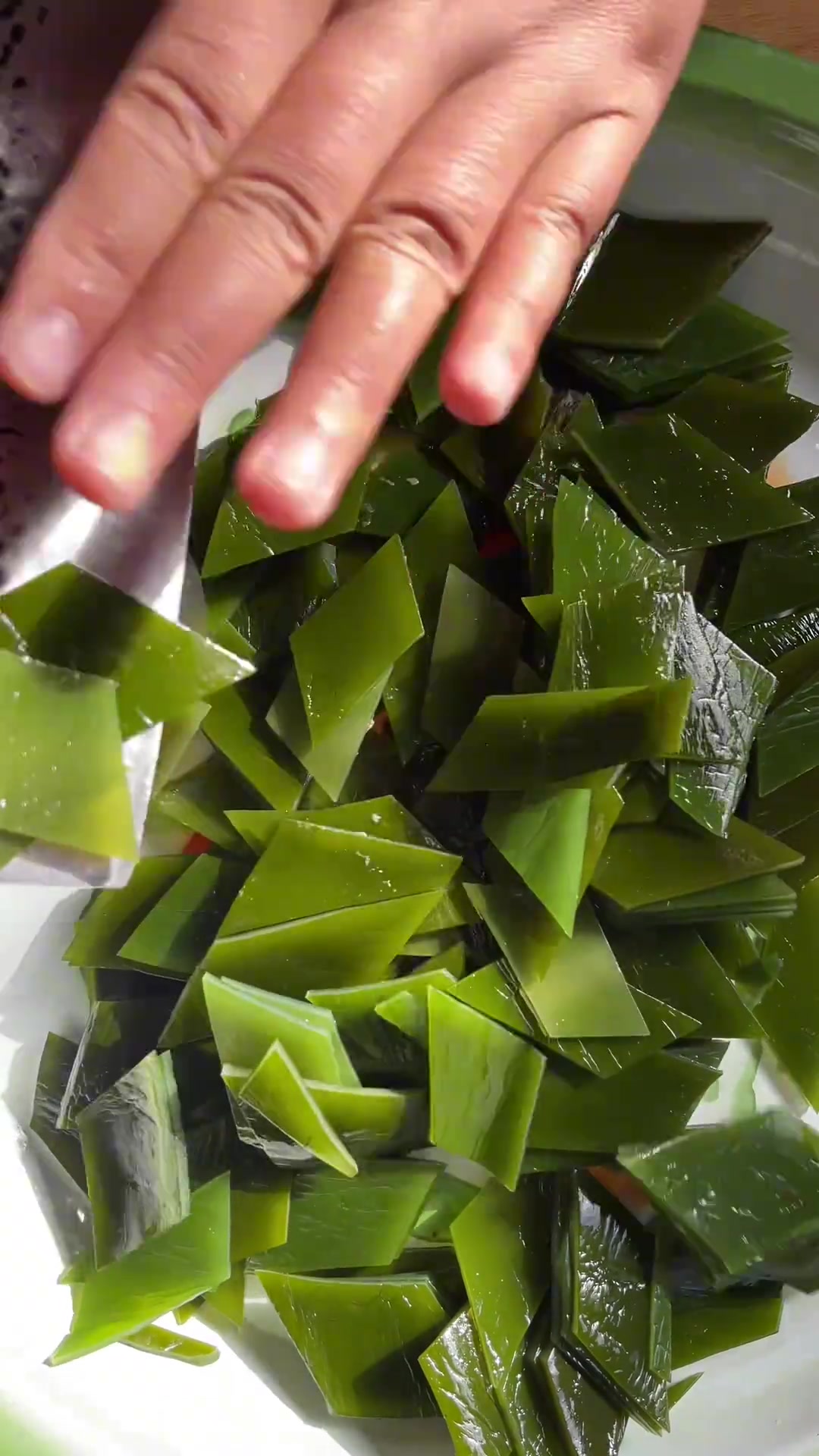 这样的海带咸菜做出来真的是太好吃了!