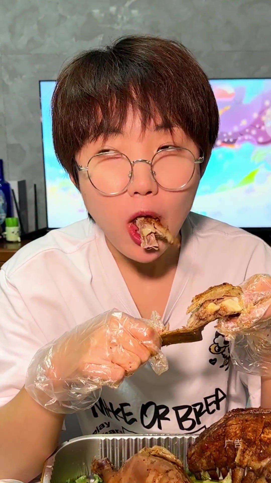 一百多的干肉外卖～羊排和一整只卤鸡都安排上了泰香了