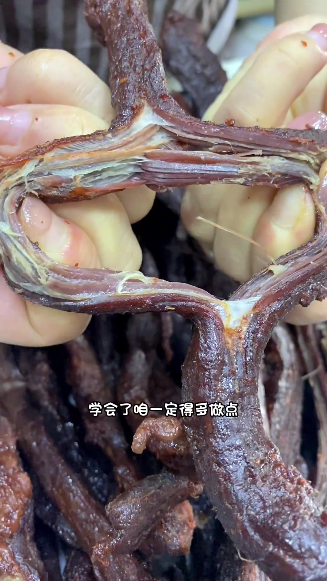 自制手撕牛肉干超棒,干净卫生肉好,孩子吃着放心