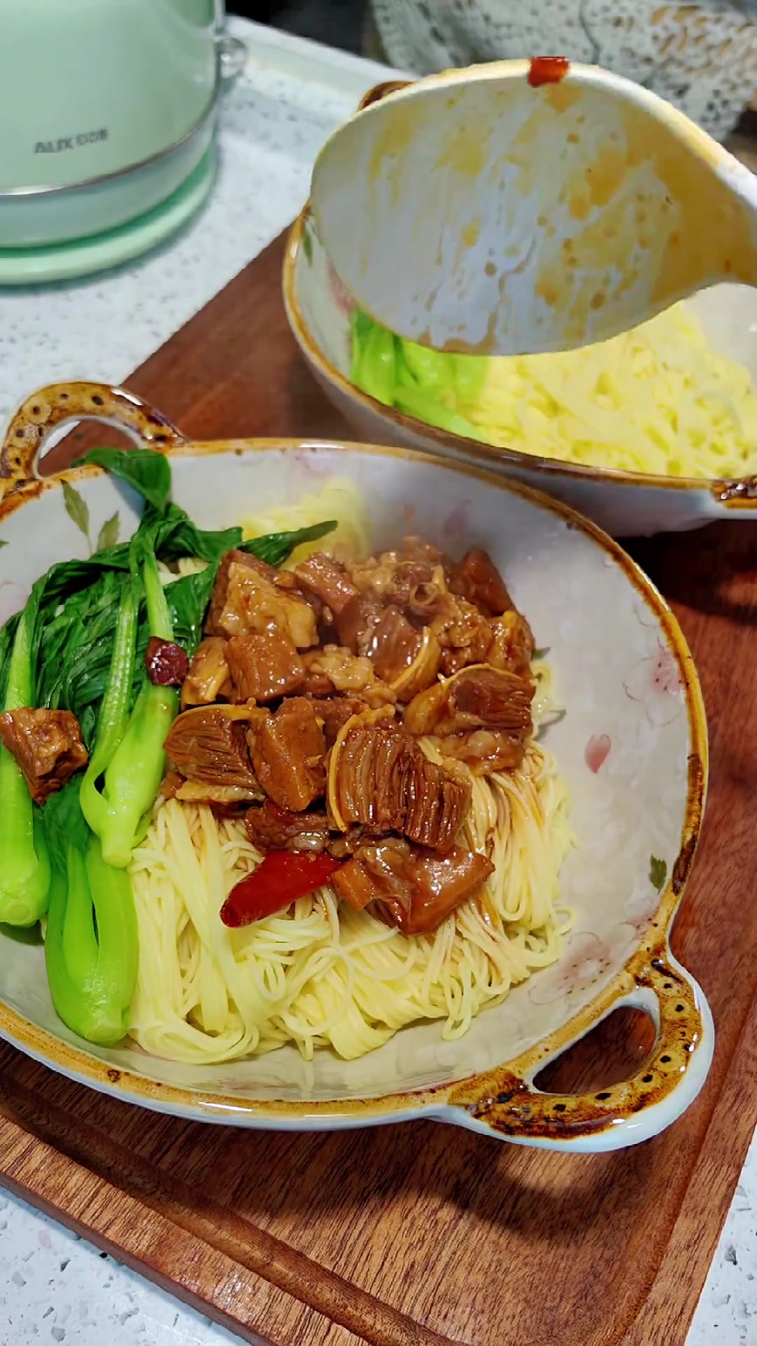 大块牛肉的牛肉面吃着才过瘾！
