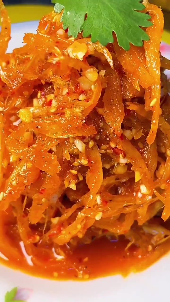 超好吃韩式拌明太鱼配方来啦!快收藏!