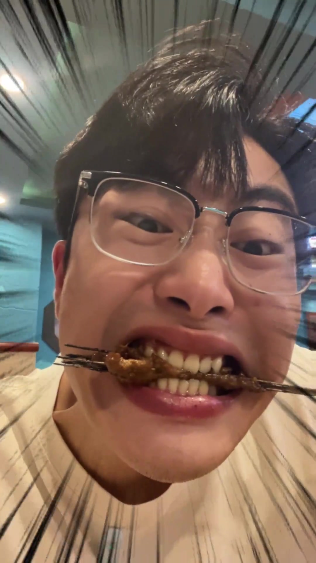 贵州铁签烤串，一人百串无压力，每串仅一元