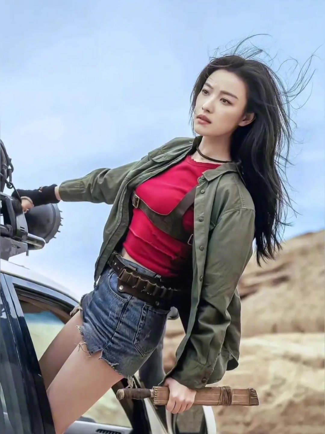 尾鱼笔下，武力值点满的冷静勇敢大美女，强大女主形象