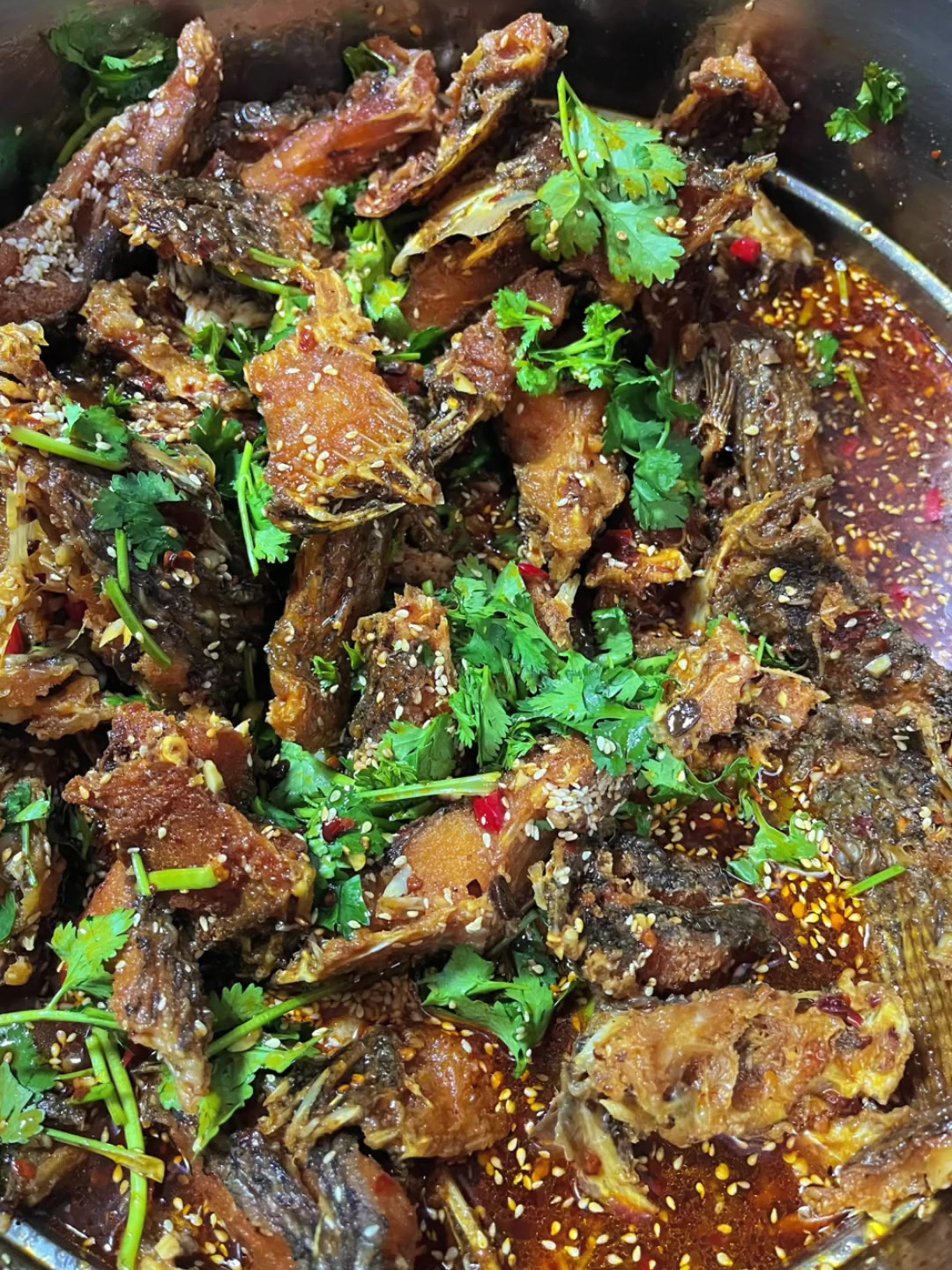 凉拌罗非鱼,来尝试下吧