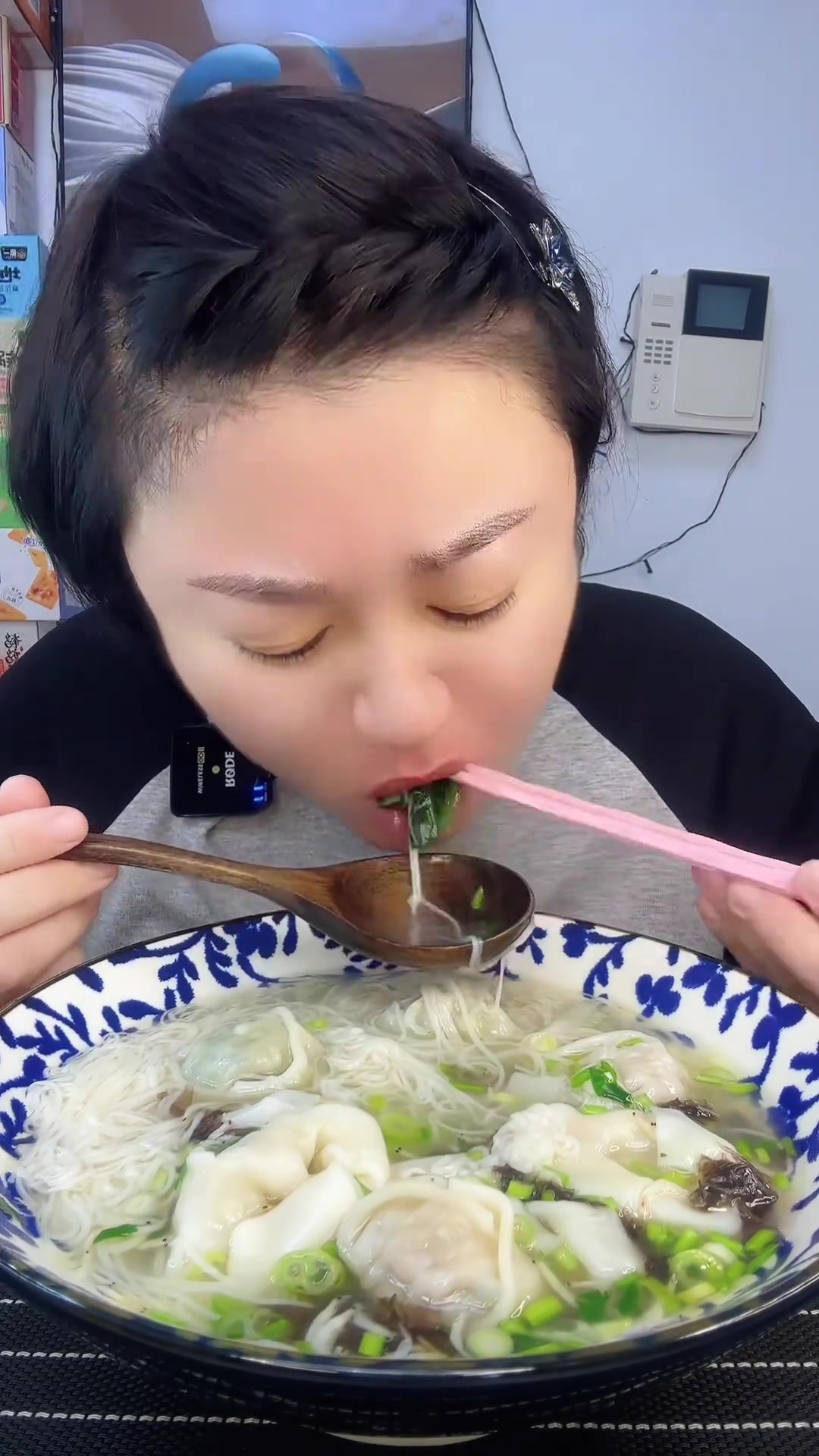 朵朵吉祥馄饨薄皮大馅味道嘎嘎好