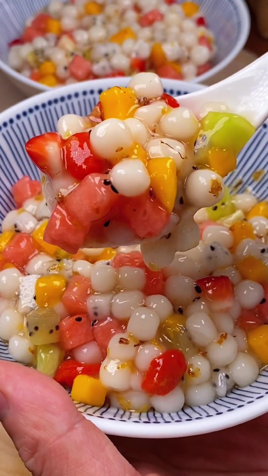 糯糯叽叽的水果汤圆