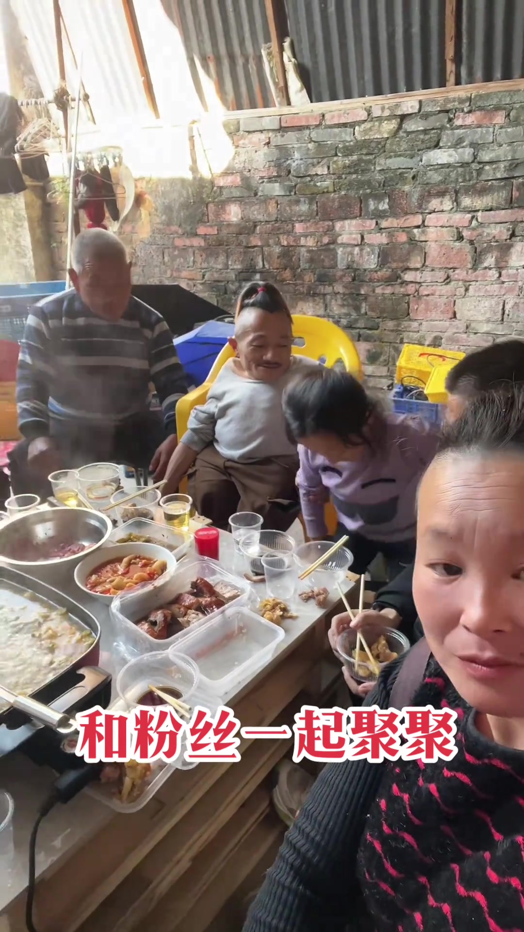 广州和宝贝吃烤鸭