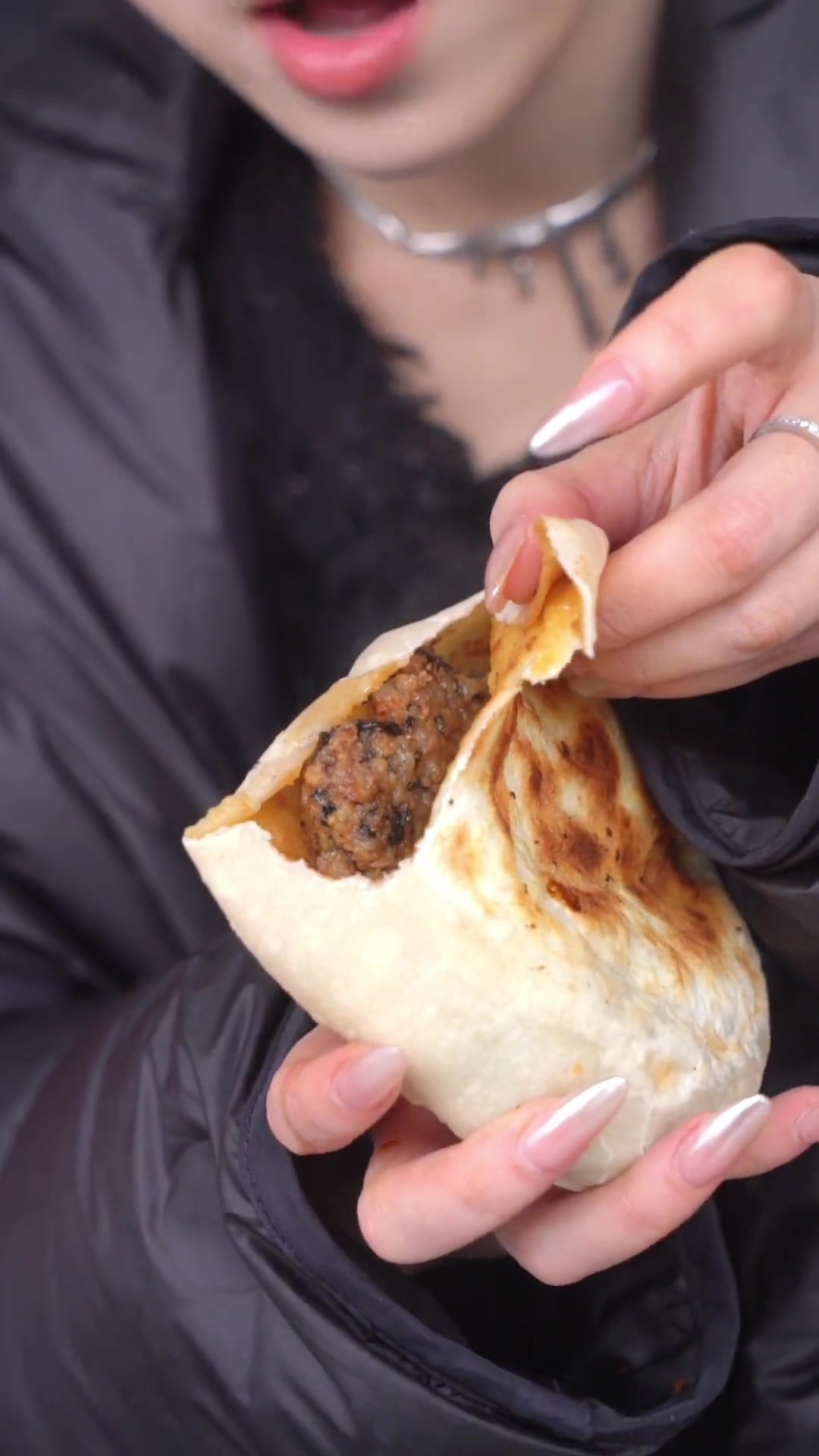 被这口永康肉麦饼香迷糊了!厚肉饼yyds!