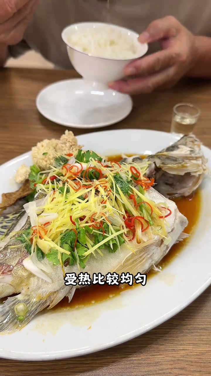 盐油水浸桂花鱼，靓的桂花鱼浸比蒸更鲜更嫩