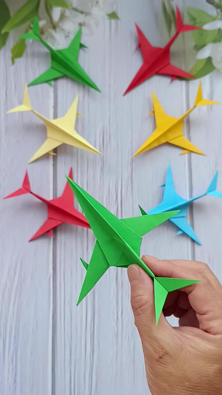 第131集|制作史上最帅的战斗机模型 手工折纸 手工制作 纸飞机