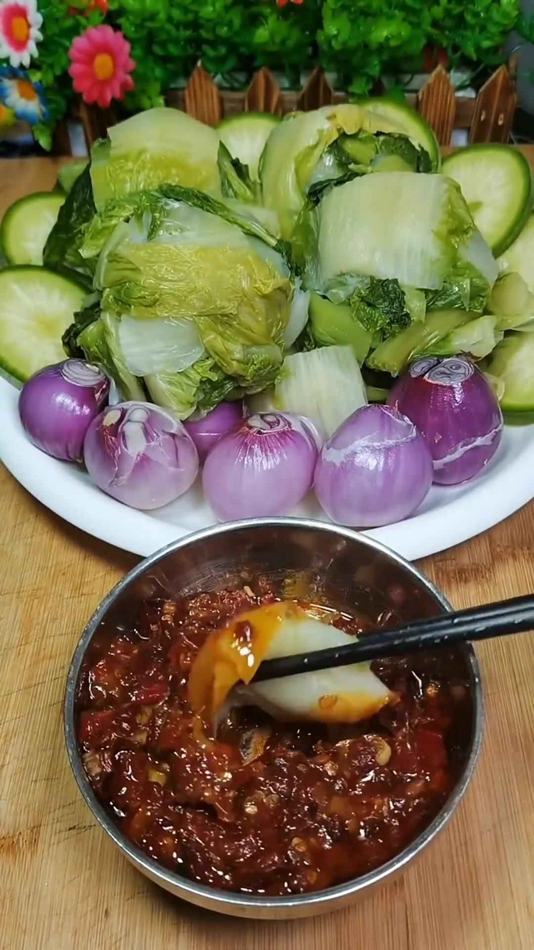 东北冻白菜做法，这味道南方老铁看了都得服！