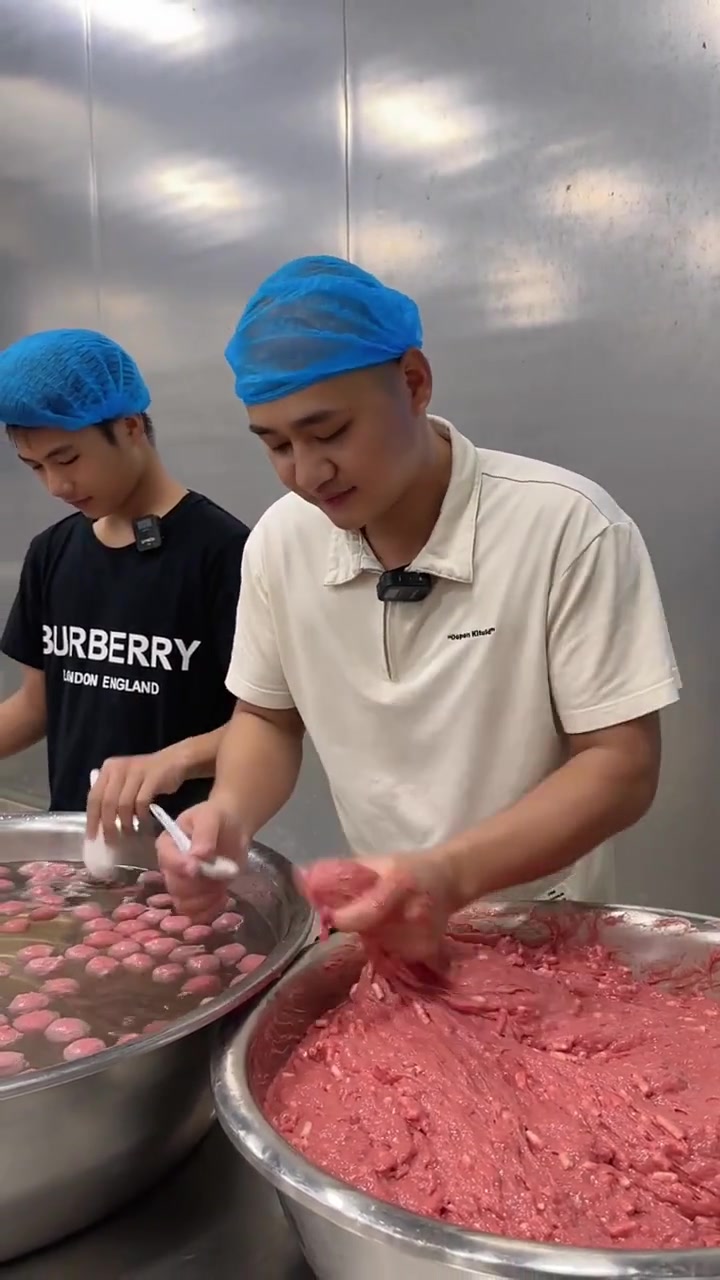 专业制作牛肉丸