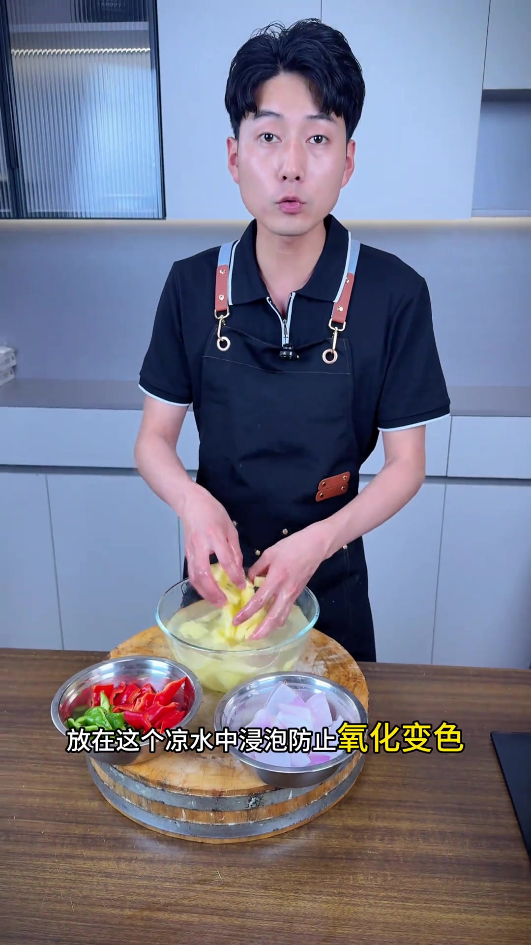 亳州大盘鸡，吃到最后拌面条，超好吃