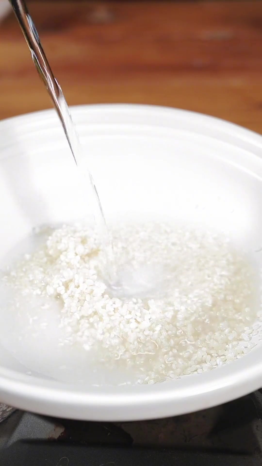 一起做道荠菜瘦肉粥！