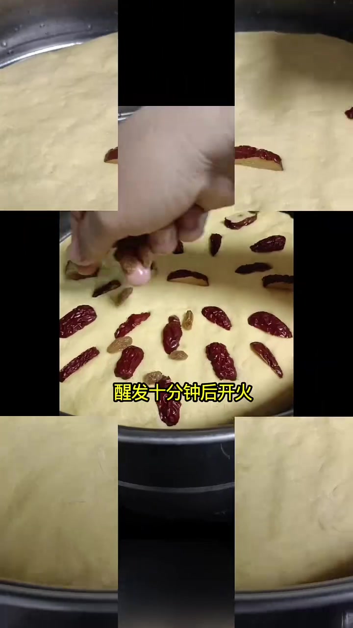 记录真实生活,玉米面发糕制作全过程,我们的农村生活